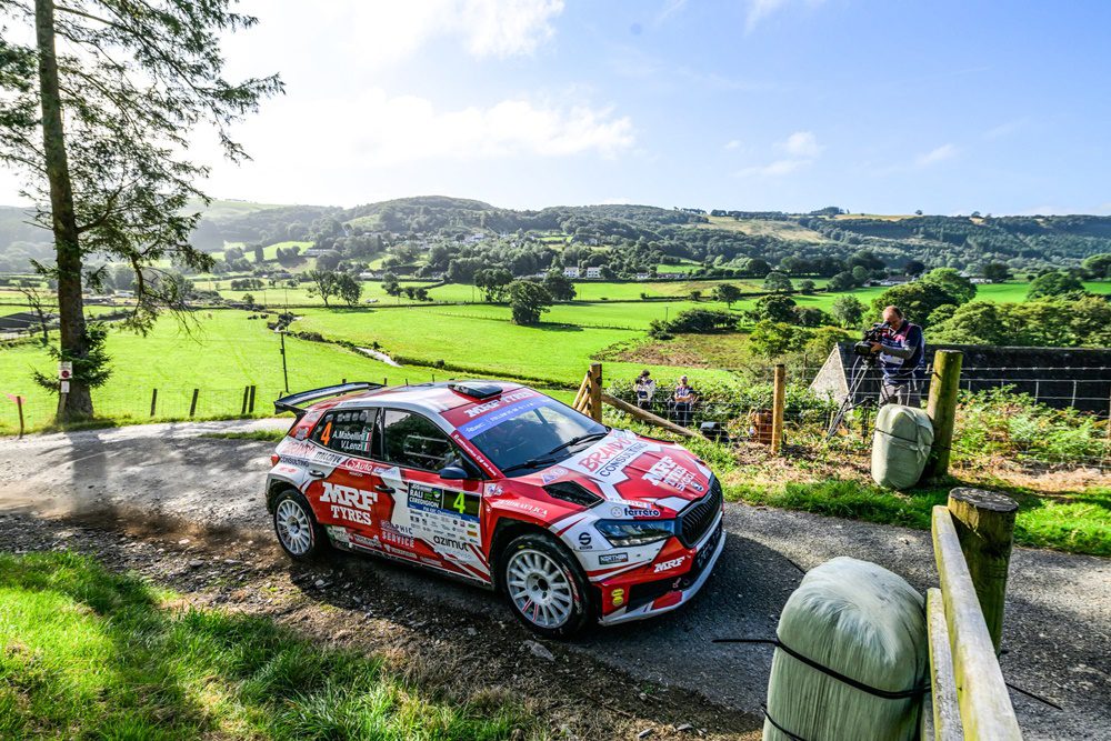 Στη 2η θέση του βρετανικού ERC οι Mebellini-Lenzi με Skoda Fabia RS Rally2