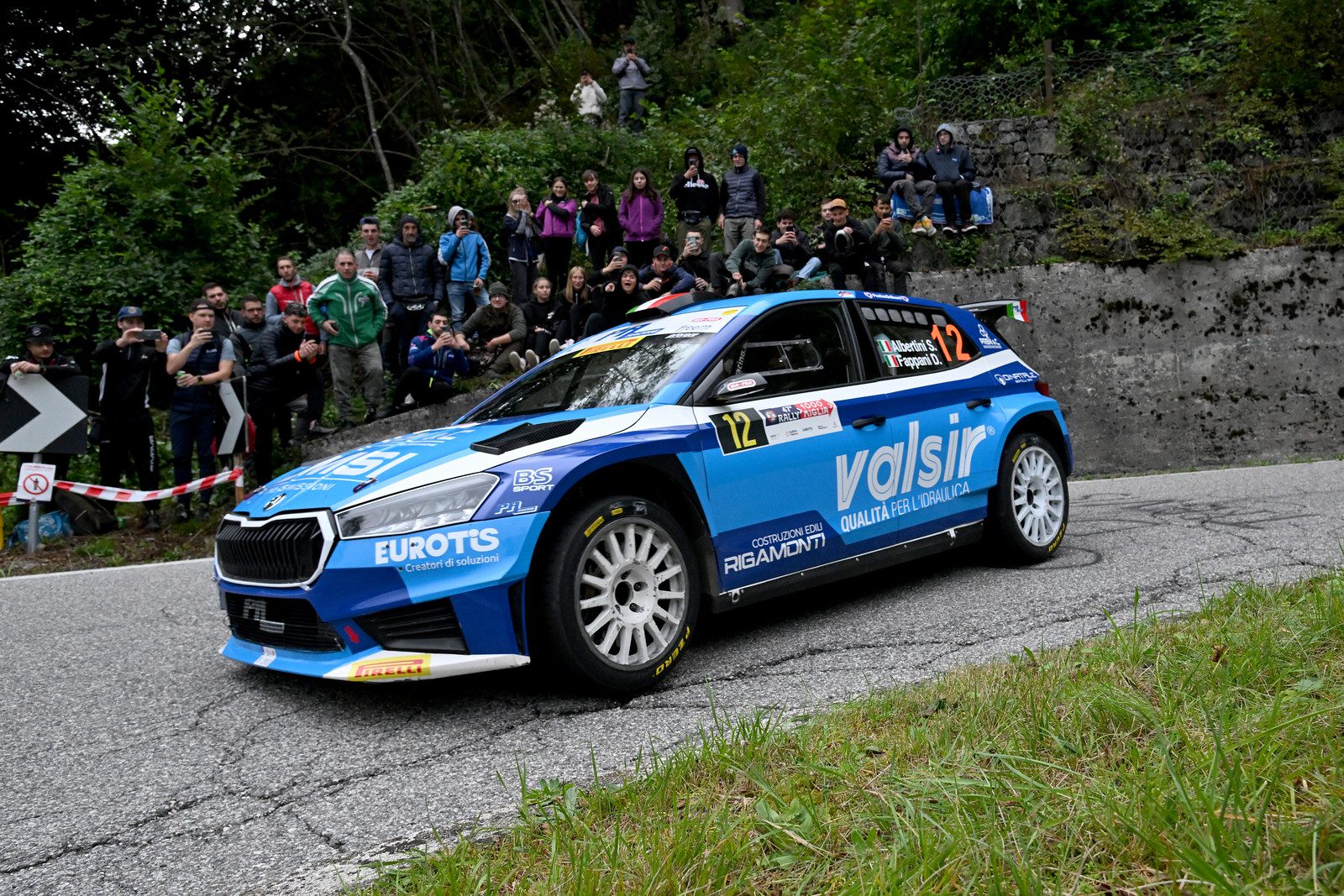 Albertini-Fappani στην τρίτη θέση στο rally 1000 Miglia