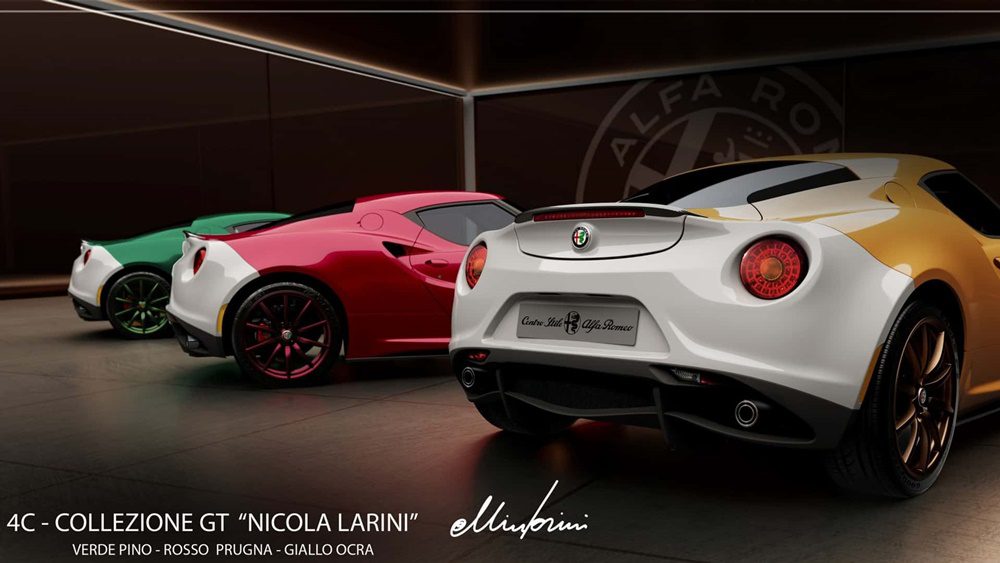 Οι συλλεκτικές Alfa Romeo 4c Collezione GT "Nicola Larini" 