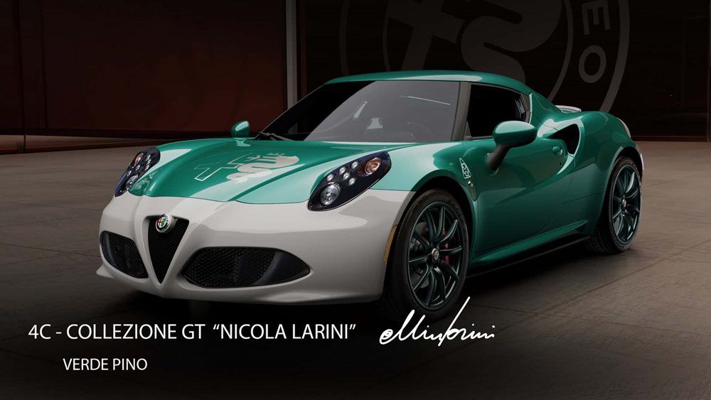 Στο πράσινο της AutoDelta η Alfa Romeo 4C Collezione Nicola Larini