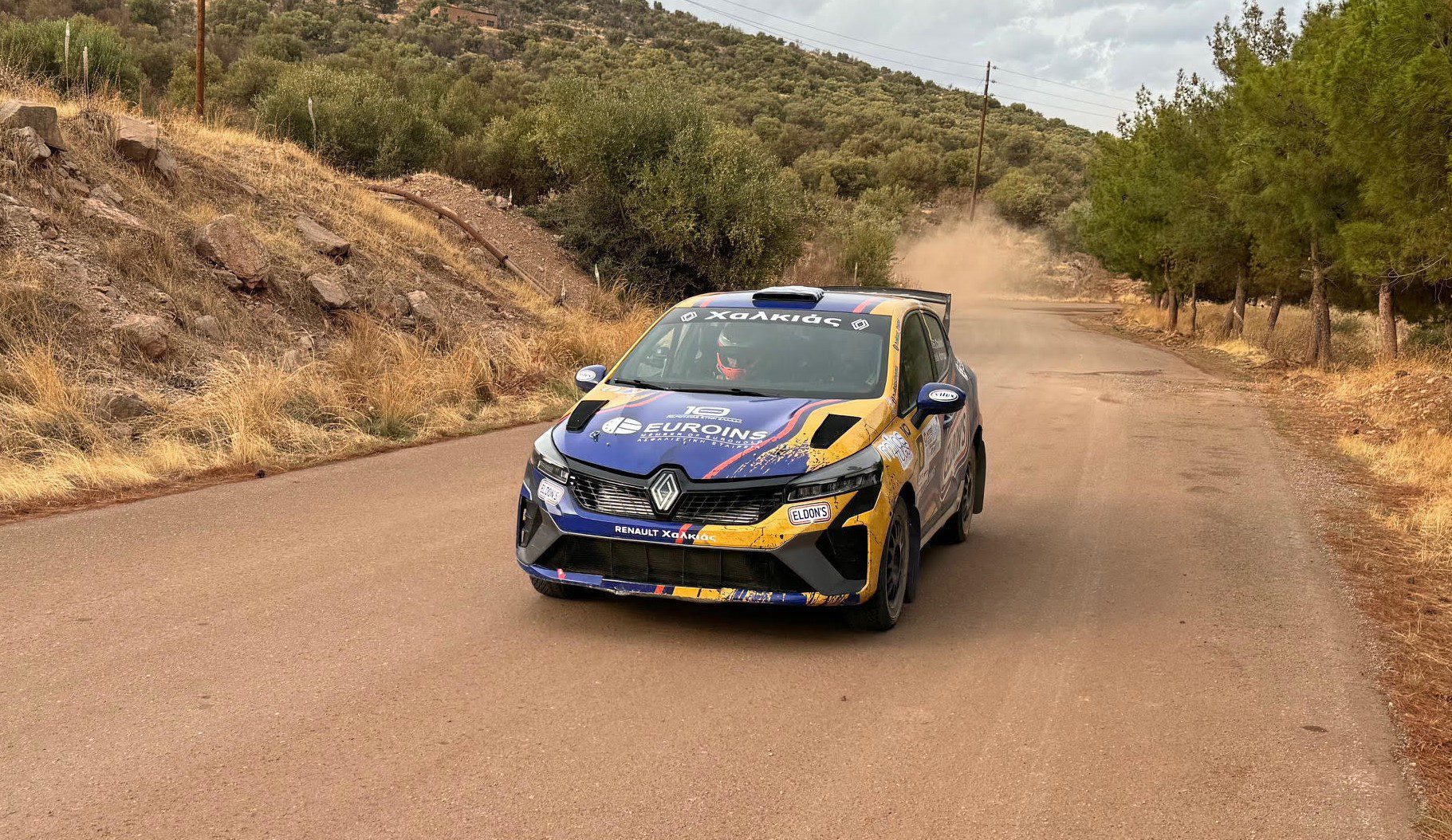 Χαλκιάς-Κομνός με Renault Clio Rally3