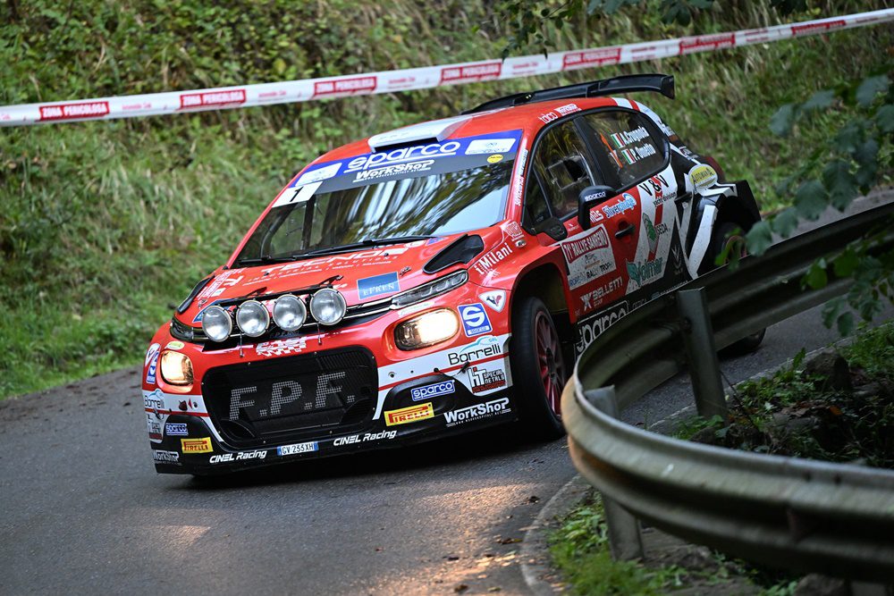 Crugnola-Ometto στη δεύτερη θέση του rally San Remo