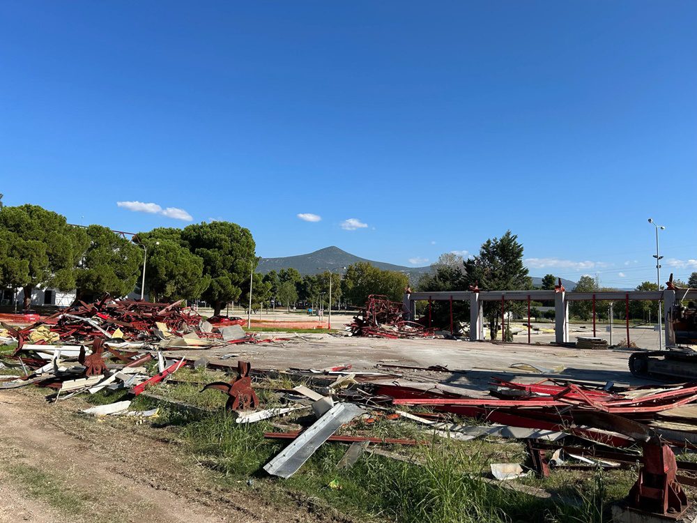 Όπως είναι σήμερα το service park στη Λαμία 