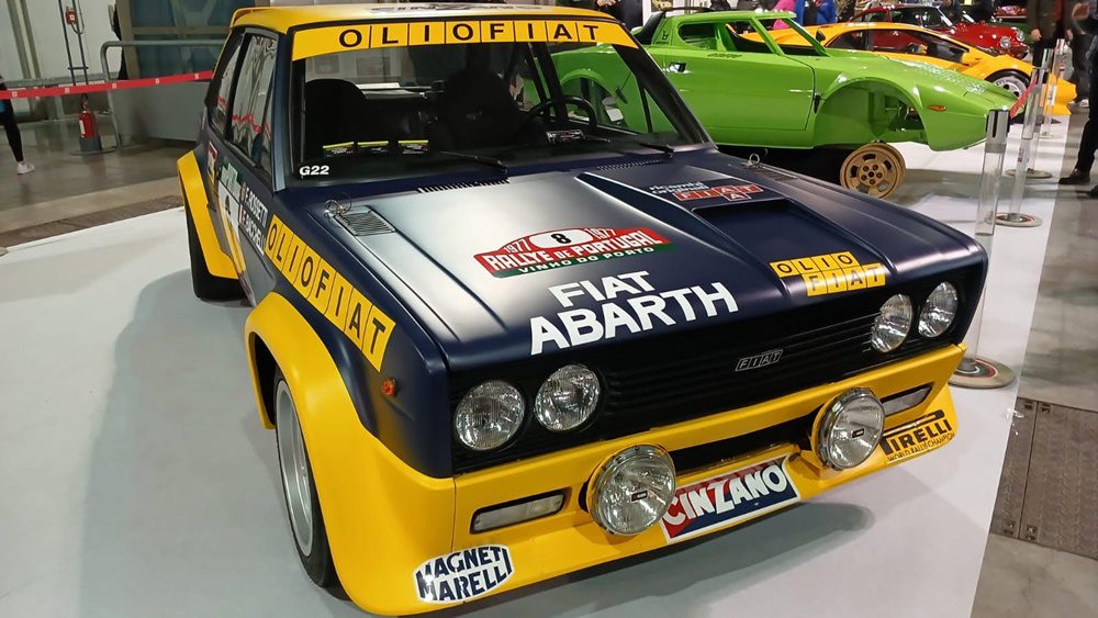 Fiat 131 Abarth στο Milano Auto Classica