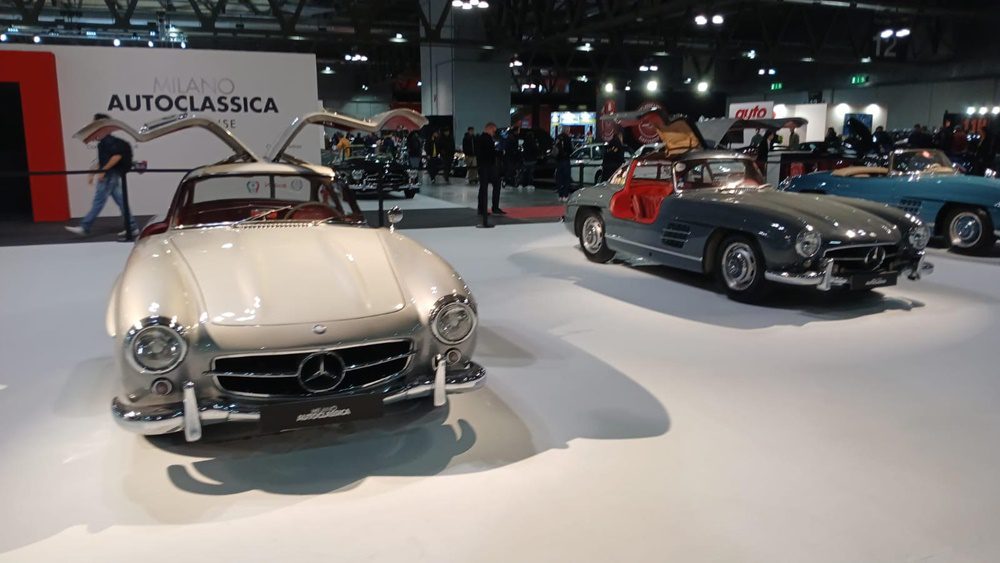 Mercedes 300SL Gullwing στο Milano Auto Classica