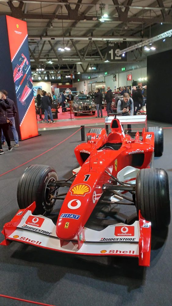 Ferrari F1 ex Schumacher στο Milano Auto CLssica 