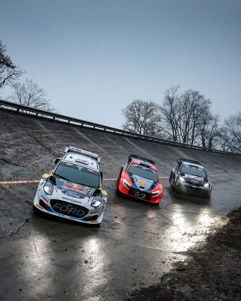 Αντίο 2024 με Ford Puma Rally1, Hyundai i20 Rally1, Toyota Yaris Rally2 στο Monza Rally Show